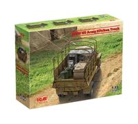 ICM 1/35 KIT MILITARE WWII US ARMY CHEN TRUCK MODELLINO STATICO DIECAST