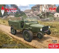 ICM 1/35 LAFFLY V15T WWII FRENCH ARTILLERY TOWING VEHICLE (NEW MOLDS)