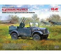 ICM 1/35 LE.GL.EINHEITZ-PKW KFZ.4 WWII GERMAN LIGHT ANTI-AIRCRAFT VEHICLE