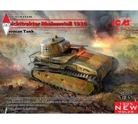 Leichttraktor Rheinmetall 1930, German Tank 1:35 Plastic Model Kit 35330 ICM