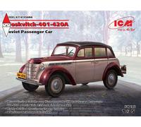 Moskvitch-401-420a, Soviet Passenger Car 1:35 Plastic Model Kit 35484 ICM
