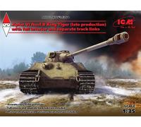 1/35 Icm Pz.Kpfw.Vi Ausf.B King Tiger (Late Production) With Full Inter ICM35364