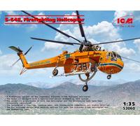 ICM 1/35 S-64E FIREFIGHTING KIT 1:35 MODELLINO ELICOTTERO MODELLISMO STATICO