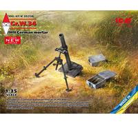 ICM 1/35 S.GR.W.34 WWII GERMAN MORTAR