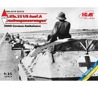 Sd.Kfz.251/8 Ausf.A Krankenpanzerwagen WWII German Ambulance 1:35 Plastic Kit