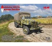 1:35 ICM KIT Studebaker Us6-U3 In German Service Kit ICM35493