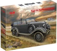 ICM 1/35 TYPE G4 PARTISANENWAGEN WITH ARMAMENT WWII GERMAN CAR
