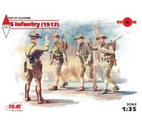 ICM 1/35 US INFANTRY (1917) (4 FIGURES)
