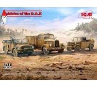 ICM 1/35 VEHICLES OF THE D.A.K