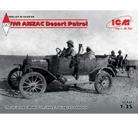 ICM 1/35 WWI ANZAC DESERT PATROL (MODEL T LCP UTILITY TOURING)