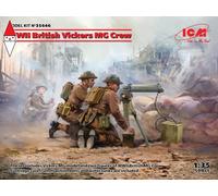 MODELLO ICM 35646 SECONDA GUERRA MONDIALE BRITANNICO VICKERS MG CREW (VICKERS...
