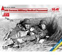 WWII German Military Medical Personnel (100% New Molds) 1:35 Plastic Model Kit