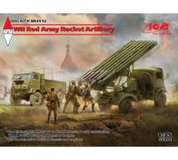 Wwii Red Army Rocket Artillery bm1316 On W.o.t. 8 Chassis Model W.o.t. 6 Soviet