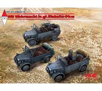 ICM DS3513 1/35 WWII Wehrmacht le.gl.Einheitz-Pkw (le.gl.Pkw Kfz.1, le.gl.Einhei