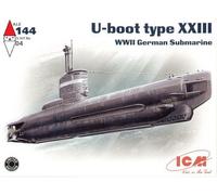 ICM 1/350 U-BOAT TYPE XXIII WWII GERMAN SUBMARINE