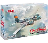 A-26c-15 Invader, WWII American Bomber 1:48 Plastic Model Kit ICM