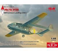 ICM 1/48 GOTHA GO 242B WWII GERMAN LANDING GLIDER (NEW MOLDS)