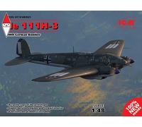 Heinkel He 111 H-3 WWII German Bomber 1:48 ICM48261 - icm modellismo