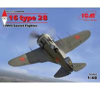 ICM 1/48 I-16 TYPE 28 WWII SOVIET FIGHTER