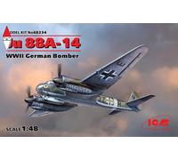 ICM 48234 1/48 Ju 88A-14, WWII German Bomber