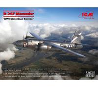 ICM 1/48 KIT AEREO MILITARE B 26F MARAUDER WWII AMERICAN BOMBER MODELLINO
