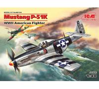ICM 1/48 KIT AEREO MUSTANG P 51K WWII AMERICAN FIGHTER MODELLISMO MODELLINO