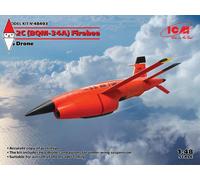 ICM 1/48 Q-2C (BQM-34A) FIREBEE US DRONE (2 AIRPLANES AND PILONS) (NEW MOLDS)