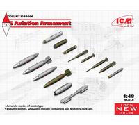 1/48 Icm Us Aviation Armament (New Molds) ICM48406