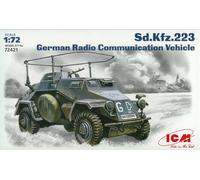 ICM 1/72 (20Mm) Veicolo Di Comunicazione Radio Sd Kfz 223