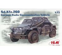 ICM 1/72 (20Mm) Veicolo Di Comunicazione Radio Sd Kfz 260