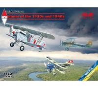 ICM 72210 1:72 Biplanes of the 1930s and 1940s (??-51A-1, Ki-10-II, U-2/Po-2VS)