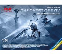 ICM 1/72 KIT AEREO THE GHOST OF KYIV MIG 29 UKRAINA AIR FORCE MODELLINO