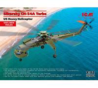 ICM 1/72 SIKORSKY CH-54A TARHE US NAVY KIT 1:72 MODELLINO ELICOTTERO STATICO