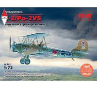 ICM 1/72 U-2/PO-2VS WWII SOVIET LIGHT NIGHT BOMBER (NEW MOLDS)