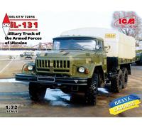 ICM 1/72 ZIL-131 MILITARY TRUCK OF THE ARMED FORCES OF UKRAINE