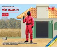Squid Game Quadrato Soldier Figure (100% New Molds) 1:16 Plastic Model Kit ICM