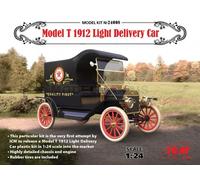 Ford Model T 1912 Light Delivery Car 1:24 Plastic Model Kit ICM