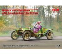 ICM 24026 1/24 Model T 1913 Speedster with American Sport Car Drivers