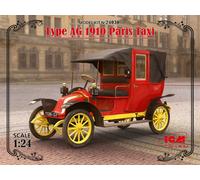 Type AG 1910 Paris Taxi 1:24 ICM24030 - icm modellismo