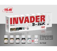 ICM 3007 Acrylic paint set for Invader B-26K (and other Vietnam aircraft)