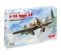 ICM 32003 - 1:3 2 I-16 Tipo 29, WWII Soviet Fighter - Nuovo