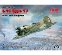 ICM 1/32 I-16 TYPE 17 WWII SOVIET FIGHTER