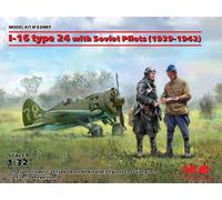ICM 32007 1/32 I-16 type 24 with Soviet Pilots (1939-1942)