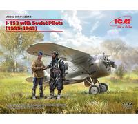ICM 32013 Polikarpov I-153 with Soviet Pilots 1939-1942 1:32 modellismo