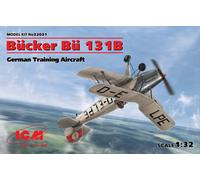 ICM 32031 - 1:32 Bücker Bü 131B, Aereo Da Addestramento Tedesco - Nuovo