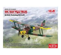 ICM 32035 MODELLO D.H. 82A FALENA TIGER, AEREO DA ADDESTRAMENTO BRITANNICO 1/32