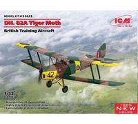 ICM 1/32 D.H. 82A TIGER MOTH BRITISH TRAINING AIRCRAFT (NEW MOLDS)