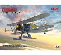 ICM 1/32 J-8 GLADIATOR WWII SWEDISH FIGHTER