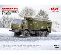 ICM - Modello Camion Kamaz-4310 Ukrainian Military Box Truck |icm|35004| 1:35 Modellino Carro promozionale