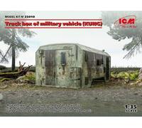 1:35 ICM KIT Truck Box Of Military Vehicle (Kung) Kit ICM35010